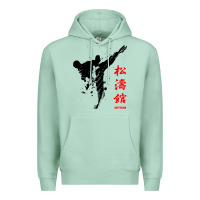 Seafoam shotokan karate Premium Hoodie - artisFamous