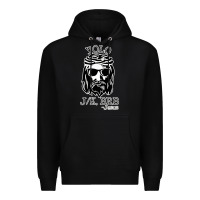 Black funny jesus easter yolo jk brb Premium Hoodie - artisFamous