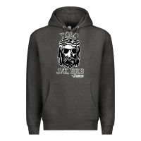 Charcoal Heather funny jesus easter yolo jk brb Premium Hoodie - artisFamous