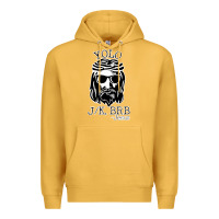Mustard funny jesus easter yolo jk brb Premium Hoodie - artisFamous