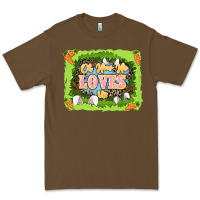 Cacao Oh how he loves us Easter Day Premium Tee - LillyAllenDesigns