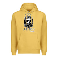 Antique Gold funny jesus easter yolo jk brb Premium Hoodie - artisFamous