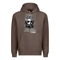 Coffee funny jesus easter yolo jk brb Premium Hoodie - artisFamous