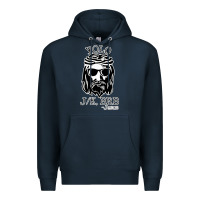 Navy funny jesus easter yolo jk brb Premium Hoodie - artisFamous