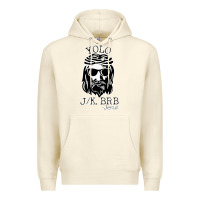 Sandshell funny jesus easter yolo jk brb Premium Hoodie - artisFamous