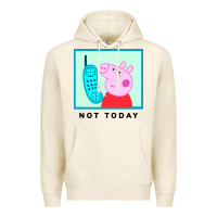 Tofu peppa pig not today Premium Hoodie - artisFamous