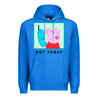 True Royal peppa pig not today Premium Hoodie - artisFamous