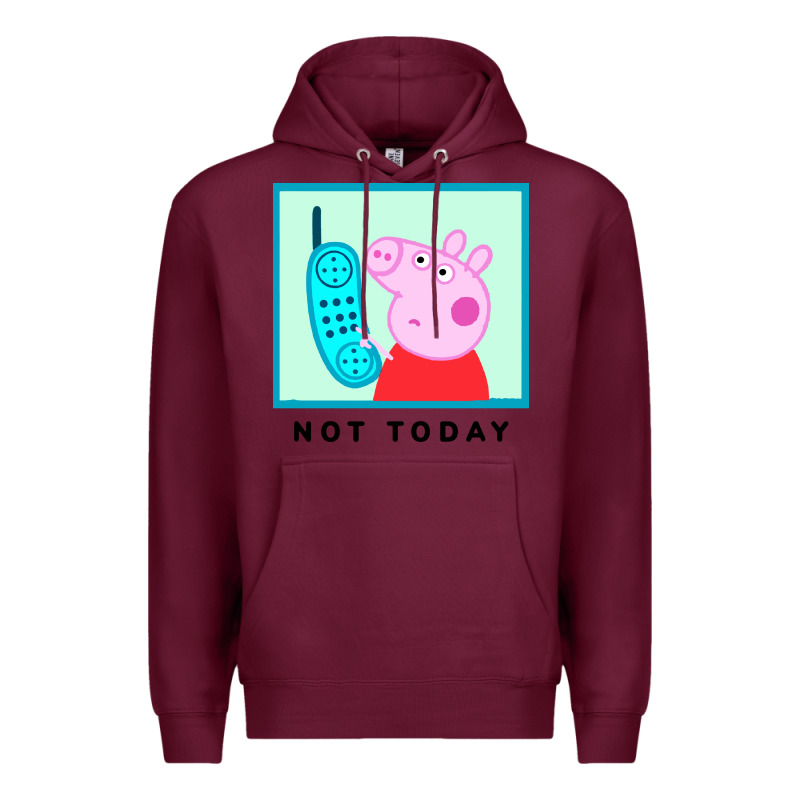 Peppa Pig Not Today Premium Hoodie by artisFamous | Teevron