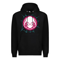 Black spider girl Premium Hoodie - artisFamous