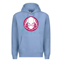 Colony Blue spider girl Premium Hoodie - artisFamous