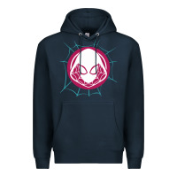 Navy spider girl Premium Hoodie - artisFamous