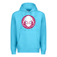 Ocean Blue spider girl Premium Hoodie - artisFamous
