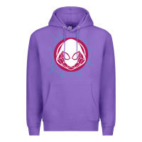 Purple spider girl Premium Hoodie - artisFamous