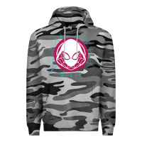 Slate Camo spider girl Premium Hoodie - artisFamous
