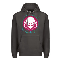 Smoke spider girl Premium Hoodie - artisFamous