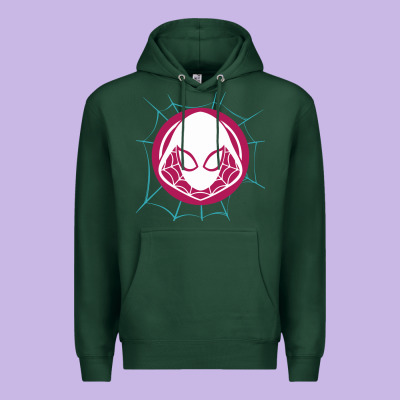 Spider Girl Premium Hoodie Designed By Artisfamous