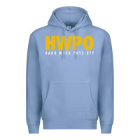 Colony Blue HWPO - HARD WORK PAYS OFF Premium Hoodie - artisFamous