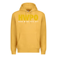 Mustard HWPO - HARD WORK PAYS OFF Premium Hoodie - artisFamous
