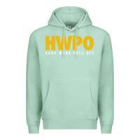Seafoam HWPO - HARD WORK PAYS OFF Premium Hoodie - artisFamous
