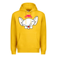 Lemon pinky and the brain big face Premium Hoodie - artisFamous