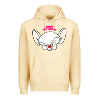 Pina Colada pinky and the brain big face Premium Hoodie - artisFamous