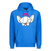 True Royal pinky and the brain big face Premium Hoodie - artisFamous
