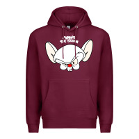 Pinky And The Brain Big Face Premium Hoodie | Teevron