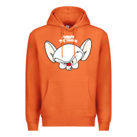 Carrot pinky and the brain big face Premium Hoodie - artisFamous