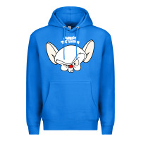 True Royal pinky and the brain big face Premium Hoodie - artisFamous