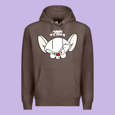 Pinky And The Brain Big Face Premium Hoodie Designed By Artisfamous