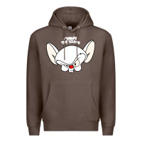 Coffee pinky and the brain big face Premium Hoodie - artisFamous