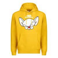 Lemon pinky and the brain big face Premium Hoodie - artisFamous