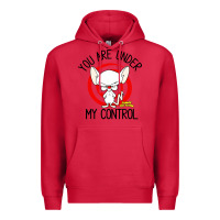 Cardinal pinky and the brain you are under my control Premium Hoodie - artisFamous