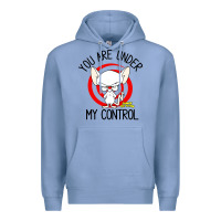Colony Blue pinky and the brain you are under my control Premium Hoodie - artisFamous