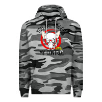 Slate Camo pinky and the brain you are under my control Premium Hoodie - artisFamous