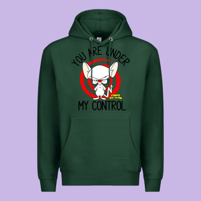Pinky And The Brain You Are Under My Control Premium Hoodie Designed By Artisfamous
