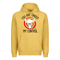 Antique Gold pinky and the brain you are under my control Premium Hoodie - artisFamous