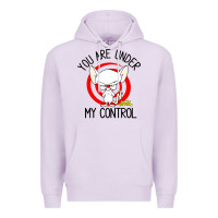 Lilac pinky and the brain you are under my control Premium Hoodie - artisFamous