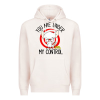 Pale Pink pinky and the brain you are under my control Premium Hoodie - artisFamous