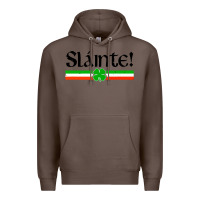 Coffee slainte shirt irish cheers toast shamrock Premium Hoodie - artisFamous