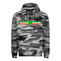 Slate Camo slainte shirt irish cheers toast shamrock Premium Hoodie - artisFamous