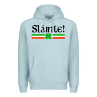 Blue Mist slainte shirt irish cheers toast shamrock Premium Hoodie - artisFamous