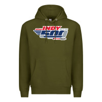 Army Green Indy 500 Premium Hoodie - artisFamous