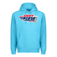 Ocean Blue Indy 500 Premium Hoodie - artisFamous
