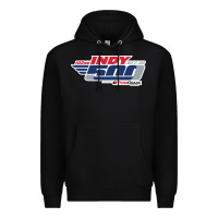 Black Indy 500 Premium Hoodie - artisFamous