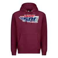 Burgundy Indy 500 Premium Hoodie - artisFamous