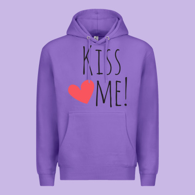 Kiss Me Premium Hoodie Designed By Artisfamous