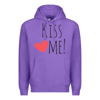 Purple Kiss Me Premium Hoodie - artisFamous