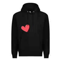 Black Kiss Me Premium Hoodie - artisFamous