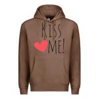 Chestnut Kiss Me Premium Hoodie - artisFamous